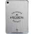 NHL Colorado Avalanche Black Text iPad 11th Gen (2025) Clear Case