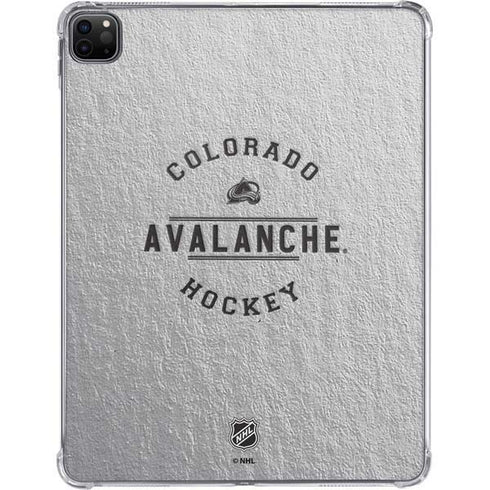 NHL Colorado Avalanche Black Text iPad Pro 11in (2024) Clear Case