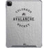 NHL Colorado Avalanche Black Text iPad Cases