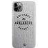 NHL Colorado Avalanche Black Text iPhone Cases
