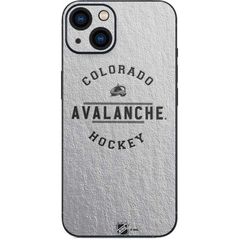 NHL Colorado Avalanche Black Text iPhone Skins