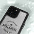 NHL Colorado Avalanche Black Text iPhone 15 Pro Waterproof Case