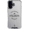 NHL Colorado Avalanche Black Text iPhone 16 Clear Case