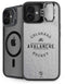 NHL Colorado Avalanche Black Text iPhone 16 Plus Kickstand Case