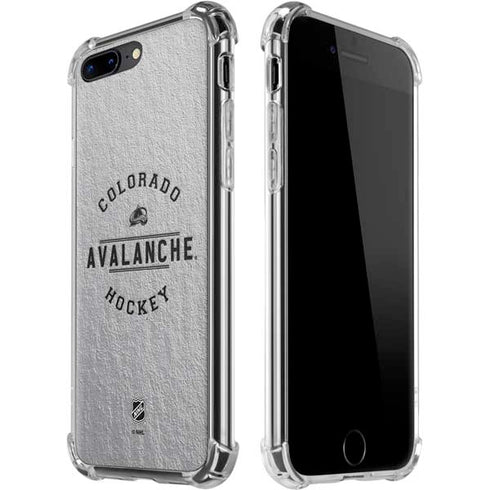 NHL Colorado Avalanche Black Text iPhone Cases