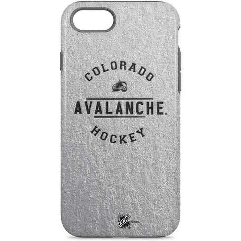 NHL Colorado Avalanche Black Text iPhone Cases