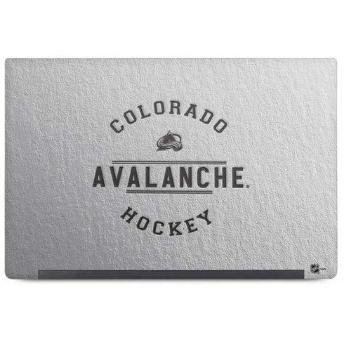 NHL Colorado Avalanche Black Text Dell Latitude Skin