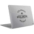 NHL Colorado Avalanche Black Text Apple MacBook Air Skin