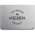 NHL Colorado Avalanche Black Text Apple MacBook Air Skin