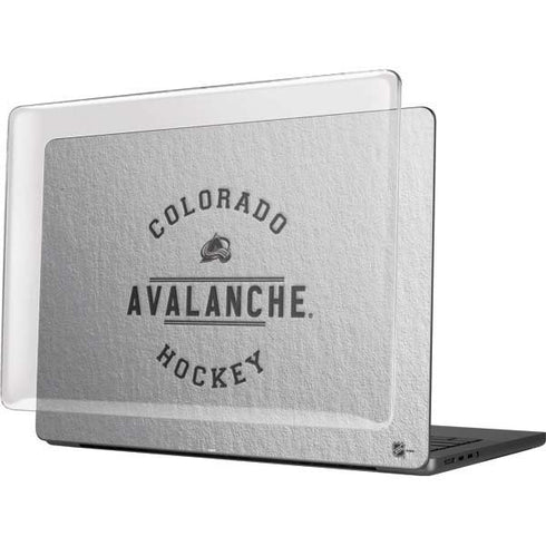 NHL Colorado Avalanche Black Text MacBook Pro 14in (2021-24) Case plus Skin