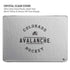 NHL Colorado Avalanche Black Text MacBook Pro 14in (2021-24) Case plus Skin