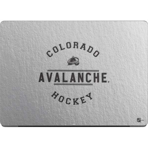 NHL Colorado Avalanche Black Text Apple MacBook Pro 14-inch Skin