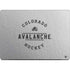 NHL Colorado Avalanche Black Text Apple MacBook Pro 14-inch Skin