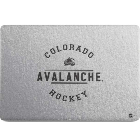NHL Colorado Avalanche Black Text MacBook Skins