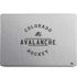 NHL Colorado Avalanche Black Text MacBook Skins