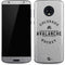 NHL Colorado Avalanche Black Text Moto G6 Skin