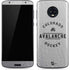 NHL Colorado Avalanche Black Text Moto G6 Skin