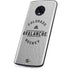 NHL Colorado Avalanche Black Text Moto G6 Skin