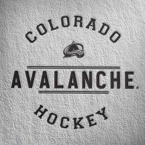 NHL Colorado Avalanche Black Text Moto G6 Skin