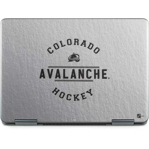 NHL Colorado Avalanche Black Text Notebook 9 Pro 13in (2017) Skin