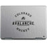 NHL Colorado Avalanche Black Text Notebook 9 Pro 13in (2017) Skin