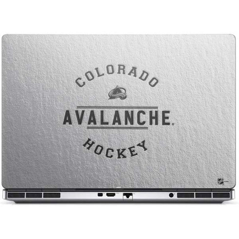NHL Colorado Avalanche Black Text Dell Precision Skin