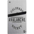 NHL Colorado Avalanche Black Text PS5 Pro Console Skin