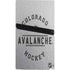 NHL Colorado Avalanche Black Text PS5 Pro Console Skin