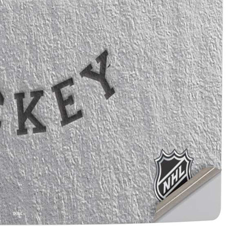 NHL Colorado Avalanche Black Text PS5 Pro Console Skin