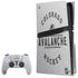 NHL Colorado Avalanche Black Text PlayStation PS5 Skins