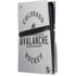 NHL Colorado Avalanche Black Text PS5 Pro Disk Console Skin