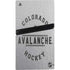 NHL Colorado Avalanche Black Text PS5 Pro Disk Console Skin