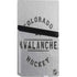 NHL Colorado Avalanche Black Text PS5 Pro Disk Console Skin
