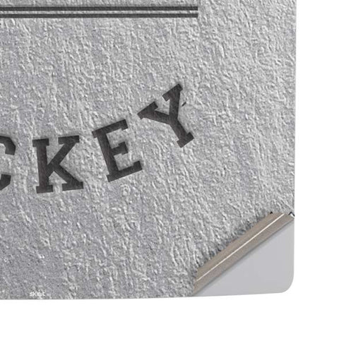 NHL Colorado Avalanche Black Text PS5 Pro Disk Console Skin