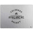 NHL Colorado Avalanche Black Text Surface Laptop 7 13.8in Skin