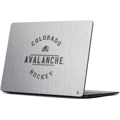 NHL Colorado Avalanche Black Text Surface Laptop 7 15in Skin