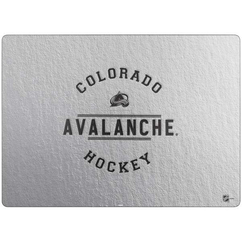 NHL Colorado Avalanche Black Text Surface Laptop 7 15in Skin