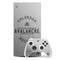 NHL Colorado Avalanche Black Text Xbox Series X Skins