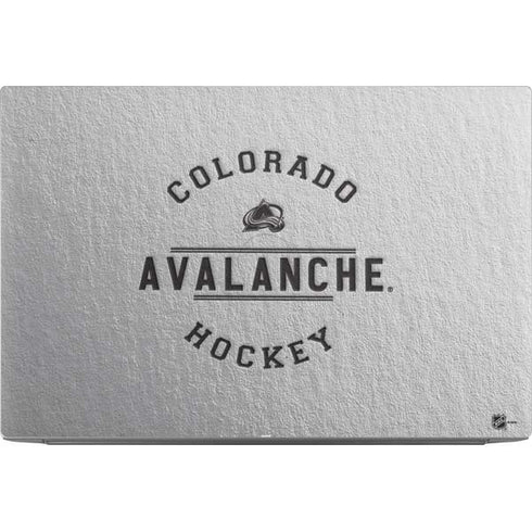 NHL Colorado Avalanche Black Text Dell XPS Skin
