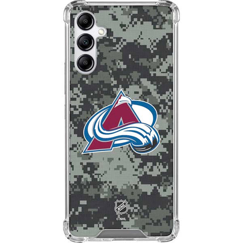 NHL Colorado Avalanche Camo Gabb Phone 4 Clear Case