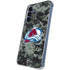 NHL Colorado Avalanche Camo Galaxy A35 5G Clear Case