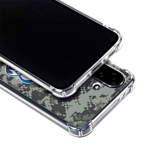 NHL Colorado Avalanche Camo Galaxy A36 5G Clear Case