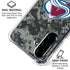 NHL Colorado Avalanche Camo Galaxy A36 5G Clear Case