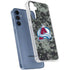 NHL Colorado Avalanche Camo Galaxy A55 5G Clear Case