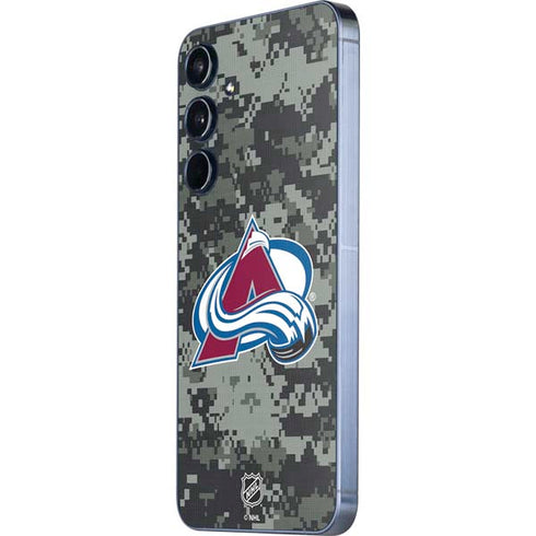 NHL Colorado Avalanche Camo Galaxy A55 5G Skin