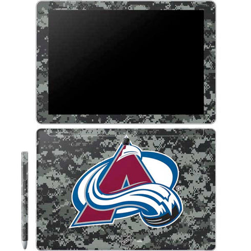 NHL Colorado Avalanche Camo Galaxy Book 12in Skin