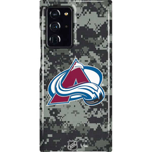 NHL Colorado Avalanche Camo Galaxy Cases