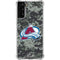NHL Colorado Avalanche Camo Galaxy S22 Plus Clear Case