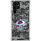 NHL Colorado Avalanche Camo Galaxy S23 Ultra Clear Case