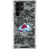 NHL Colorado Avalanche Camo Galaxy S23 Ultra Clear Case